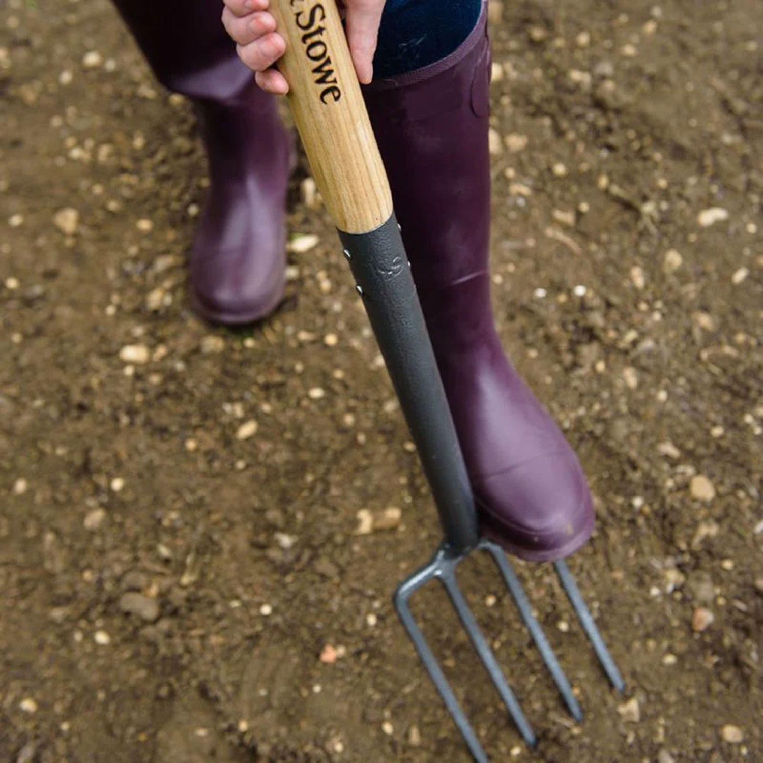 Kent and Stowe Carbon Steel Border Fork - Image 3